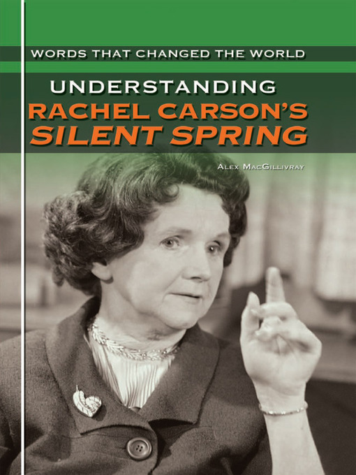 Title details for Understanding Rachel Carson's Silent Spring by Alex MacGillivray - Wait list